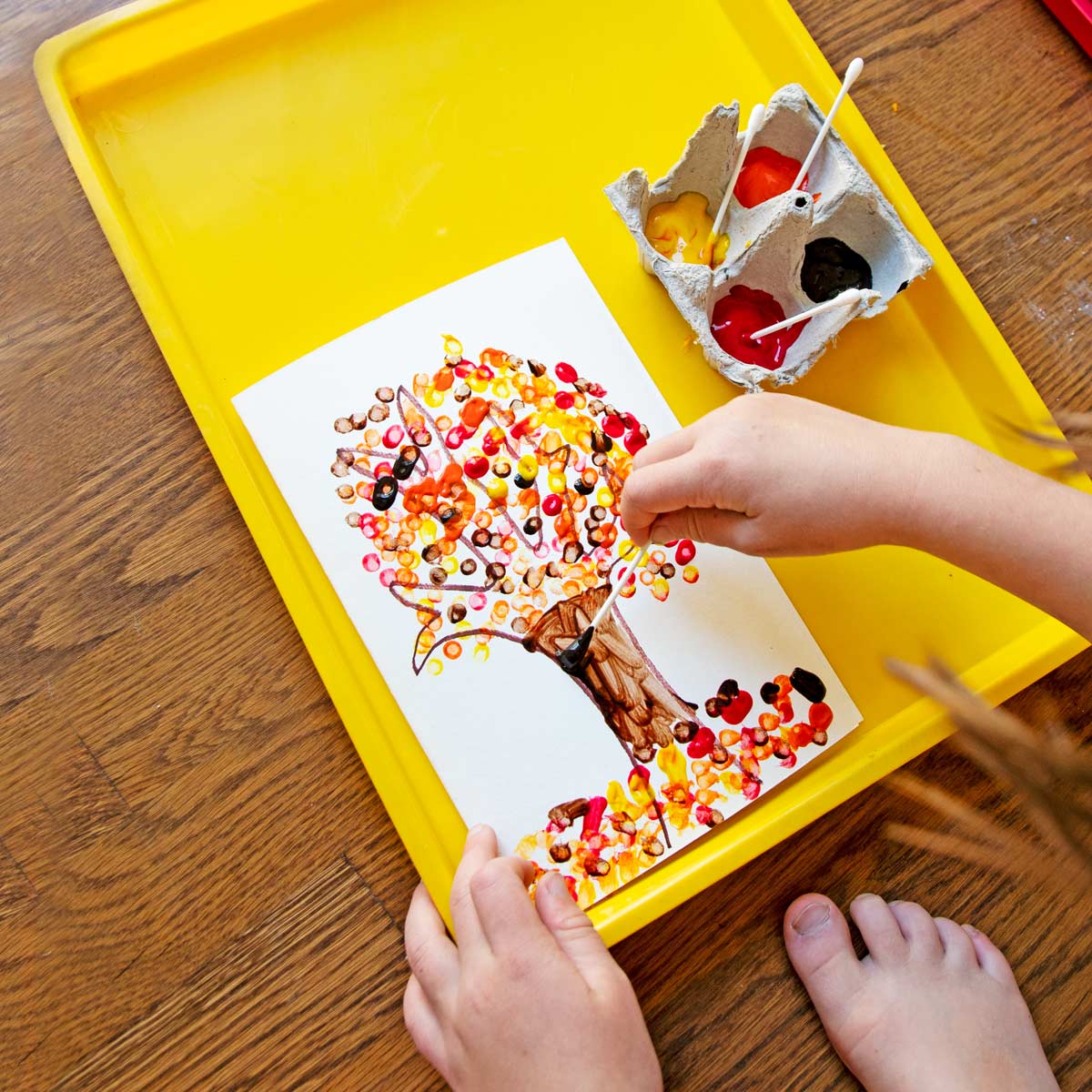10 Fun Art Projects for Kids: Boosting Creativity and Imagination fallqtiptree8 square