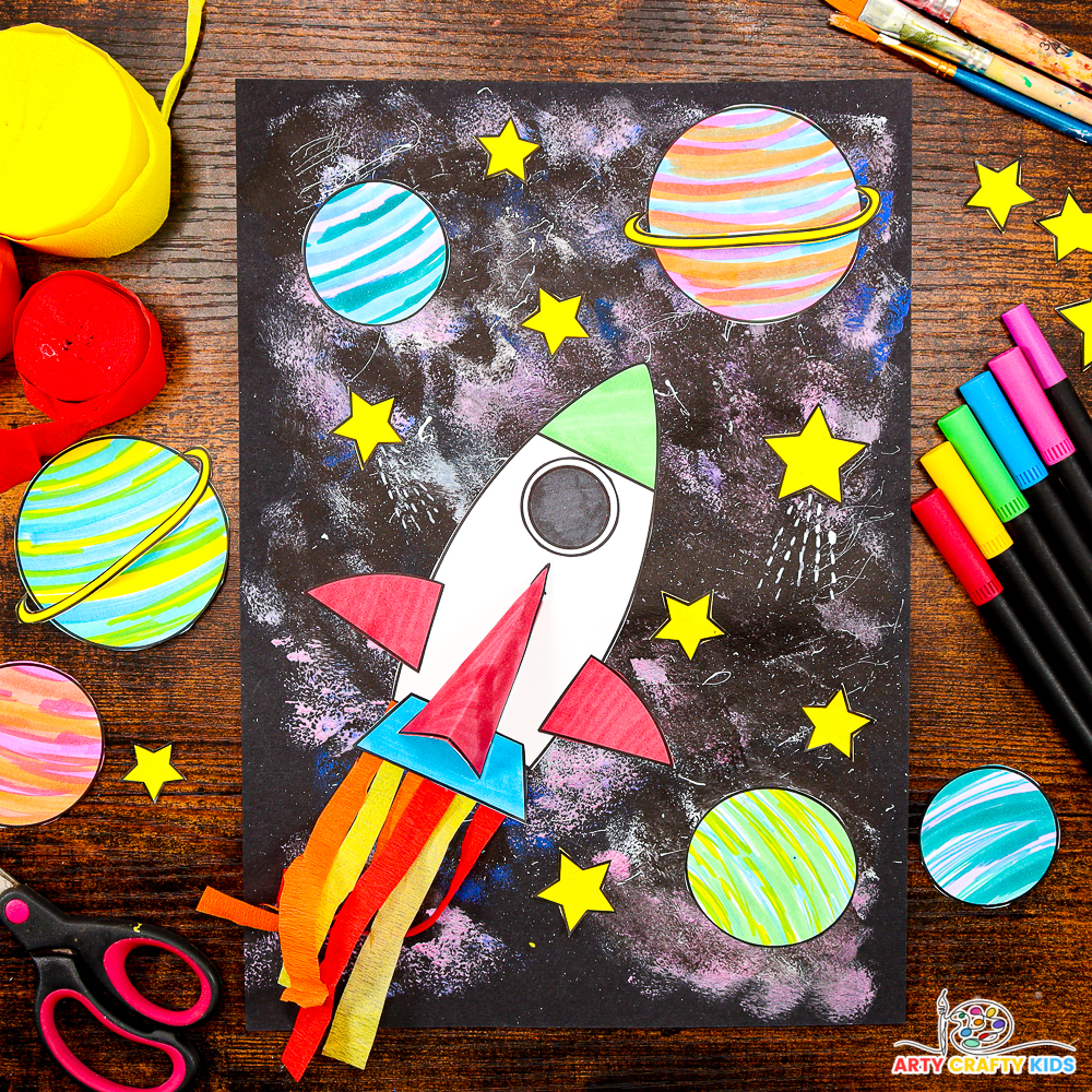 Art Projects for Kids: Unleashing Creativity and Fun space art project for kids 7