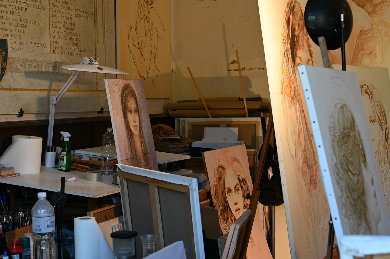 gallery-04 workshop, painters workshop, atelier, paintings, easel, art, painting, atelier, atelier, atelier, atelier, atelier, easel, easel, easel